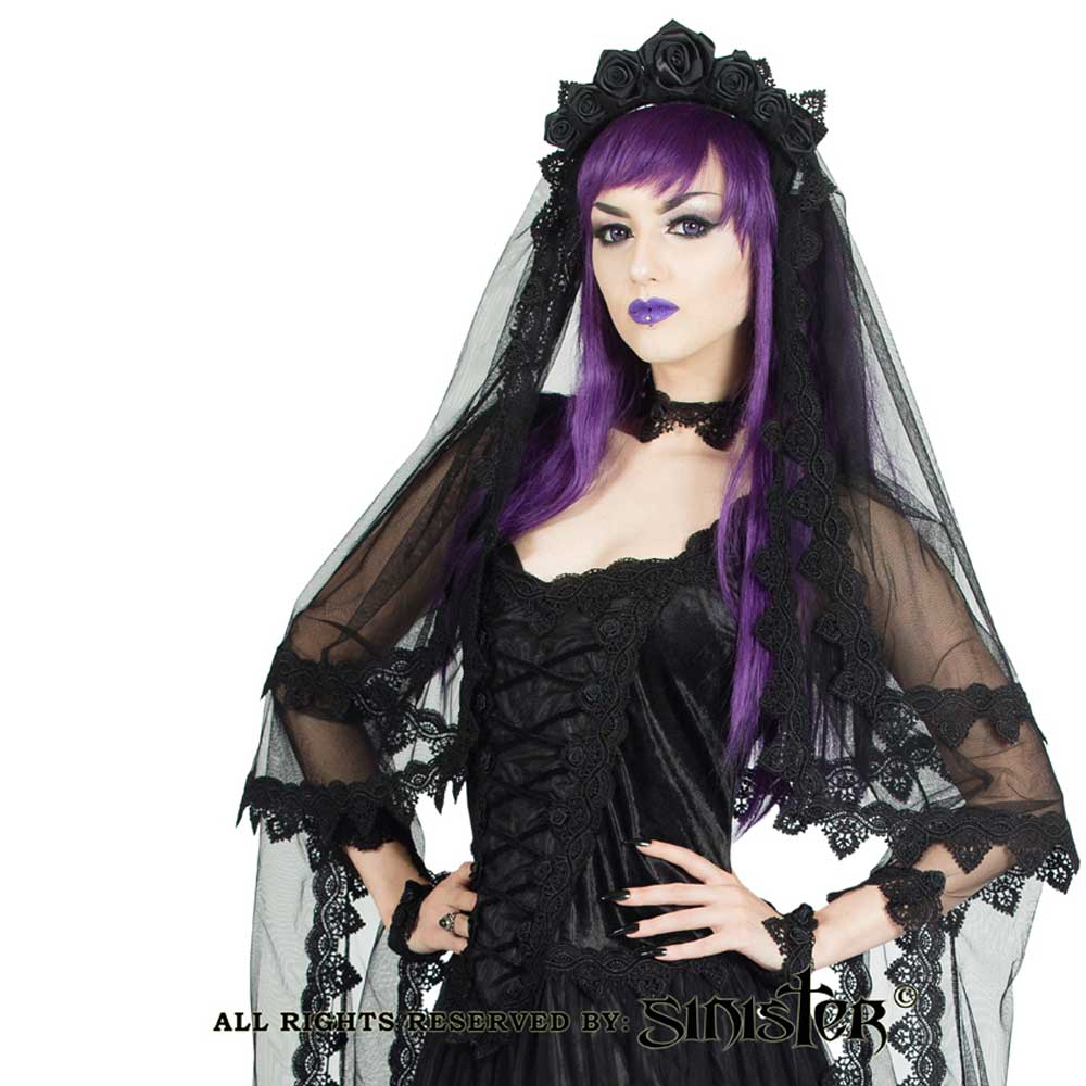 Sinister - H030 voile - Noir